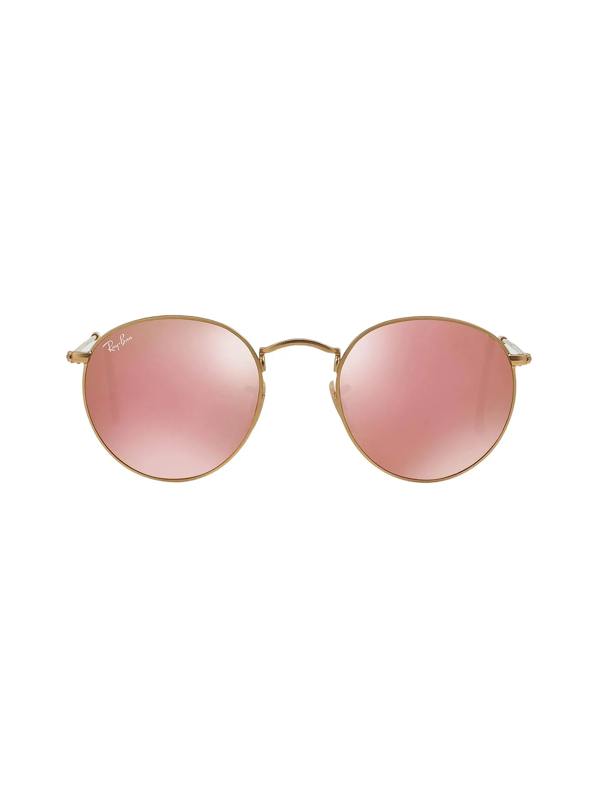 Women's RB3447 53MM Mirrored Round Sunglasses
