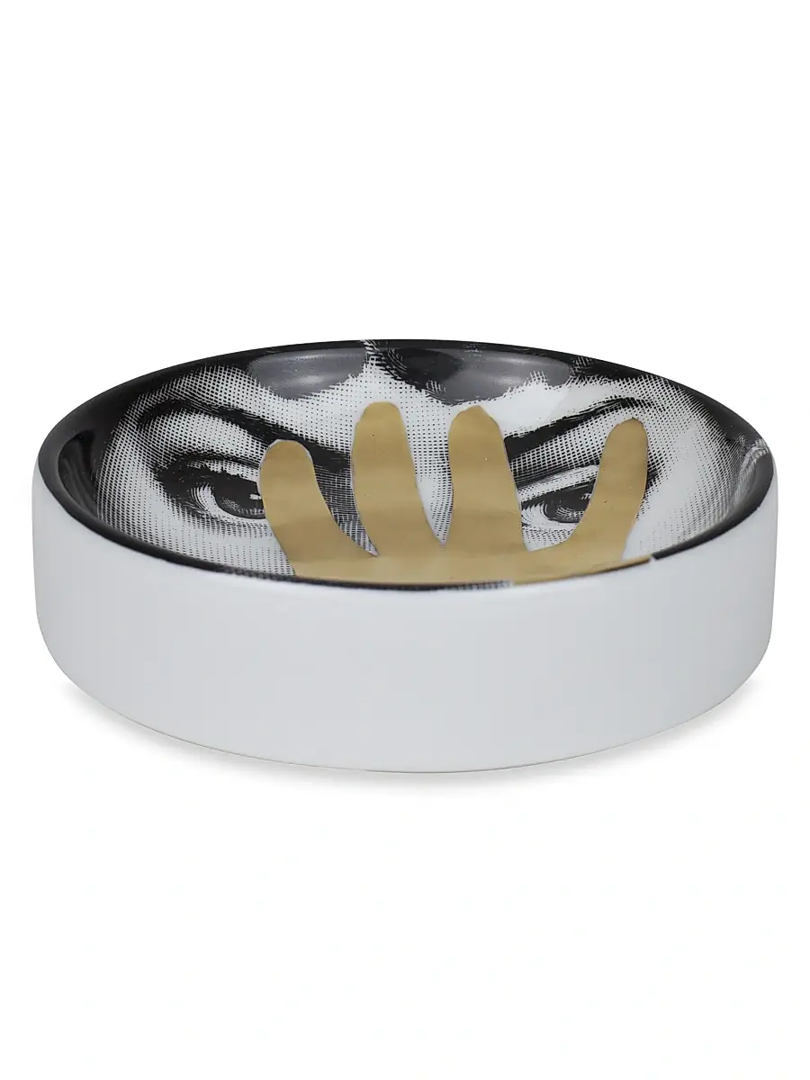 FORNASETTI Posacenere Rotondo Tema e Variazioni Ashtray | Image 1 FORNASETTI Posacenere Rotondo Tema e Variazioni Ashtray | Image 1