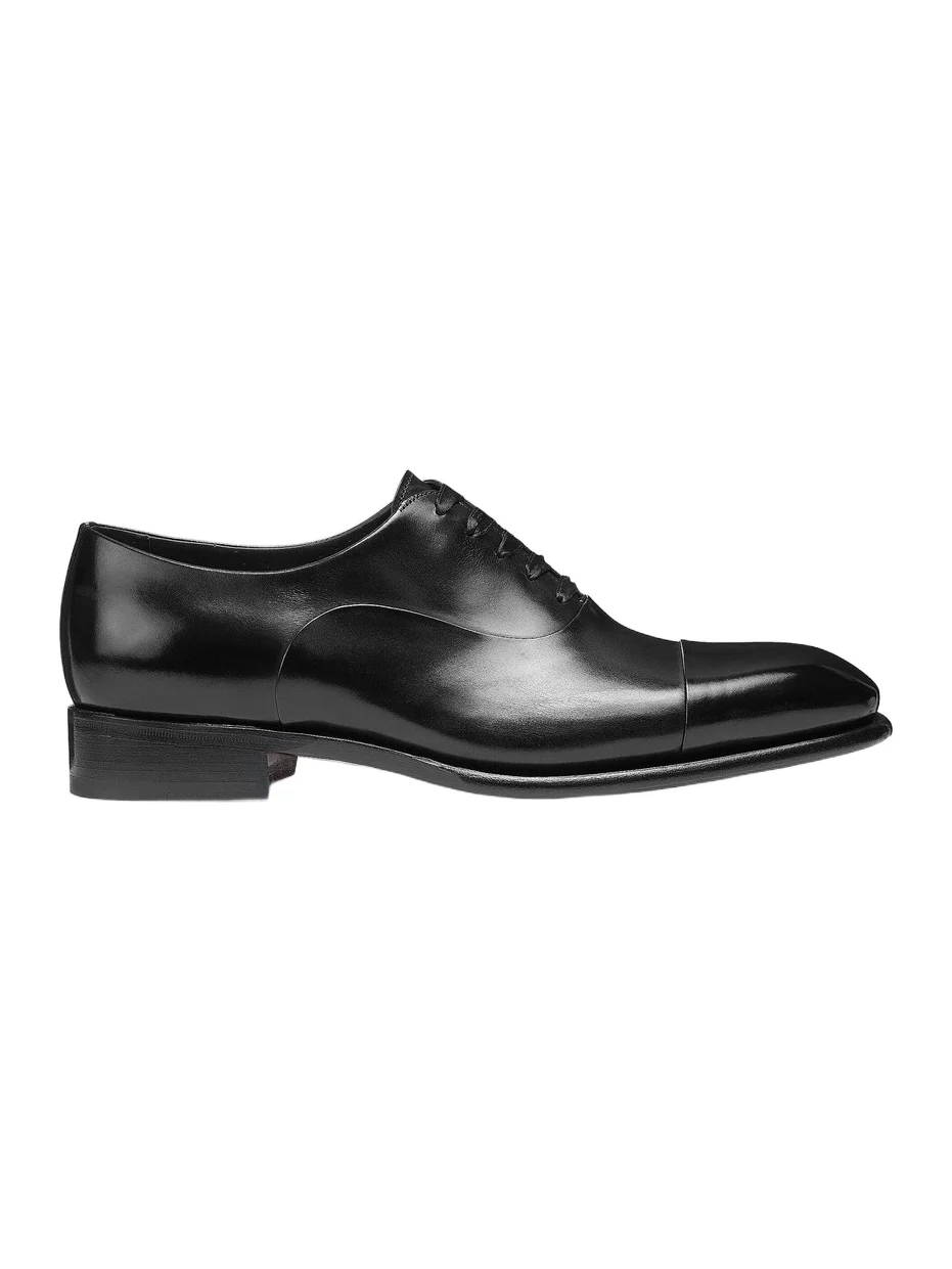 Men's Formal Lace-Up Cap-Toe Leather Oxfords