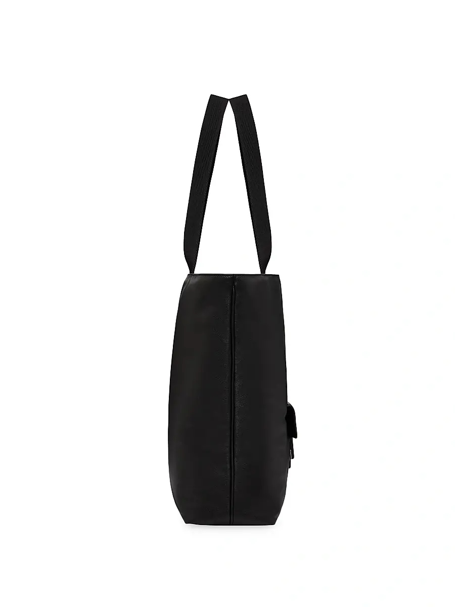 Valentino Garavani Men's Nappa Leather Shopper Bag - Black | Thumbnail 5 Valentino Garavani Men's Nappa Leather Shopper Bag - Black | Thumbnail 5