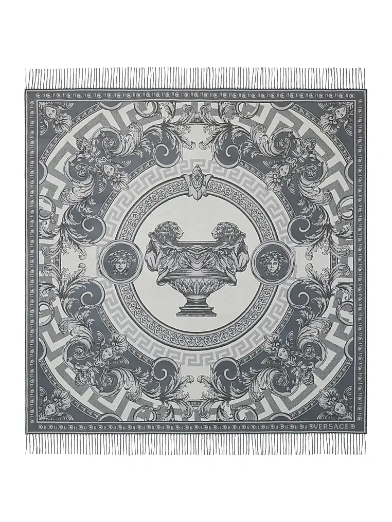 Versace La Coupe Des Dieux Plaid Blanket