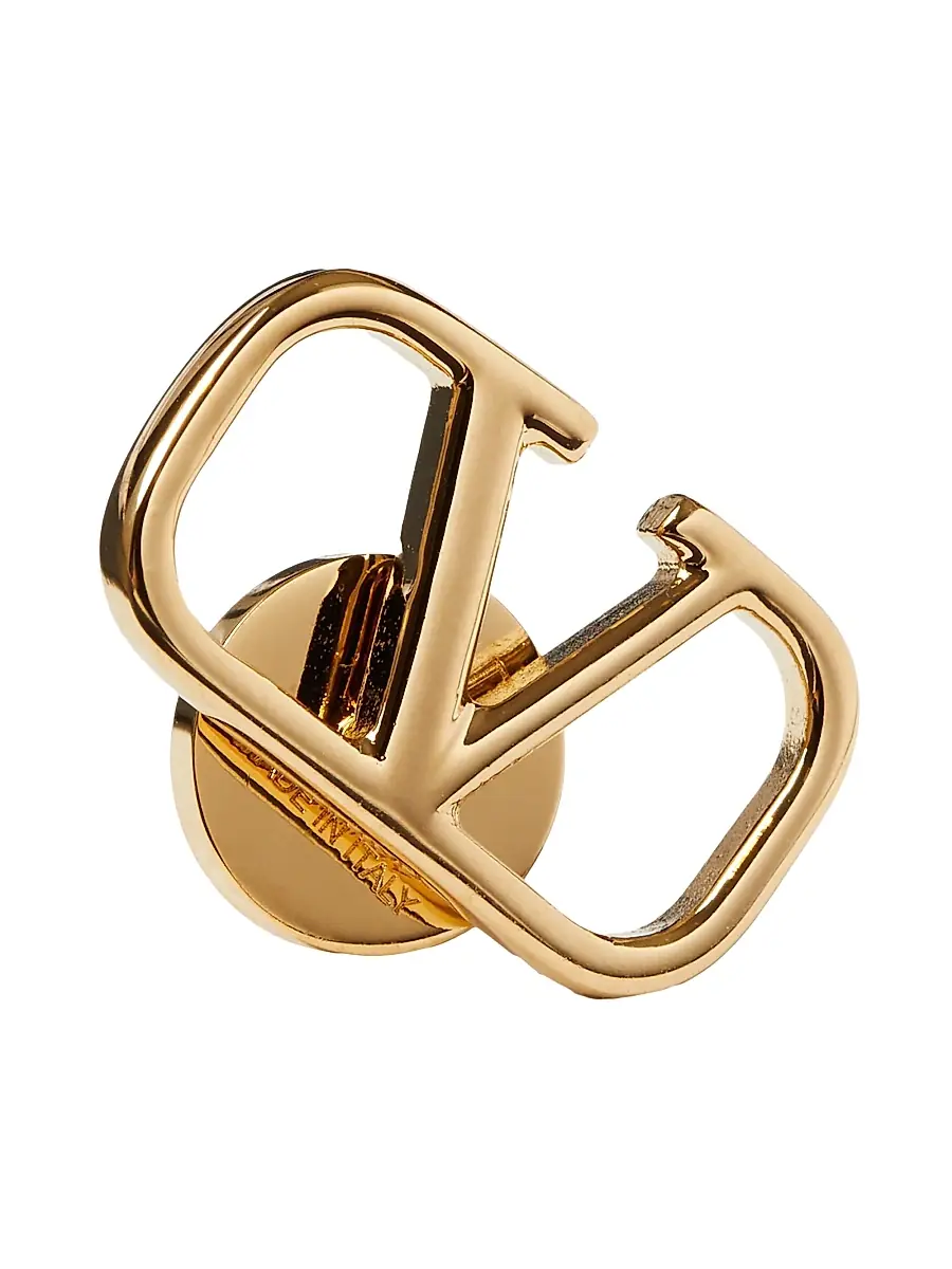 Valentino Women's VLogo Signature Metal Earrings | Thumbnail 2
