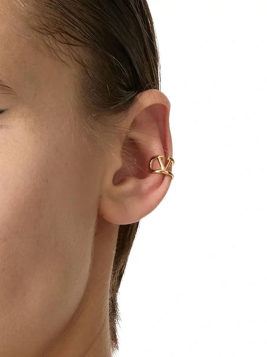 Valentino Women's VLogo Signature Metal Earcuff | Thumbnail 5