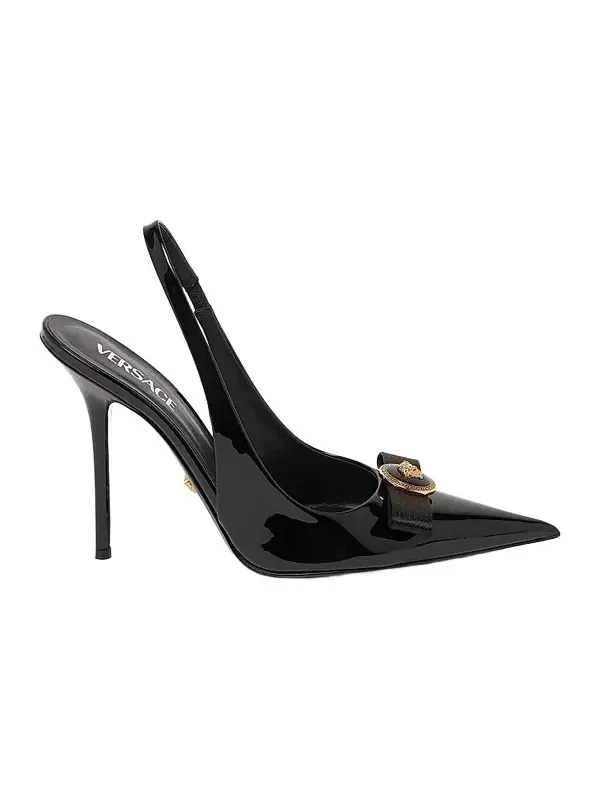 Women's 110MM Patent Leather Slingback Pumps Women's 110MM Patent Leather Slingback Pumps