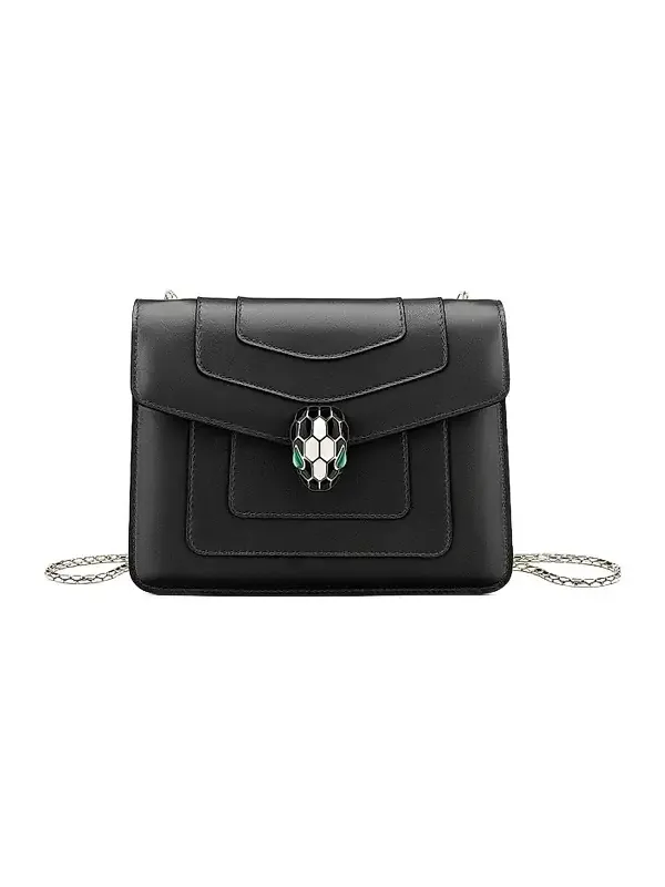 Women's Small Serpenti Leather Crossbody Bag