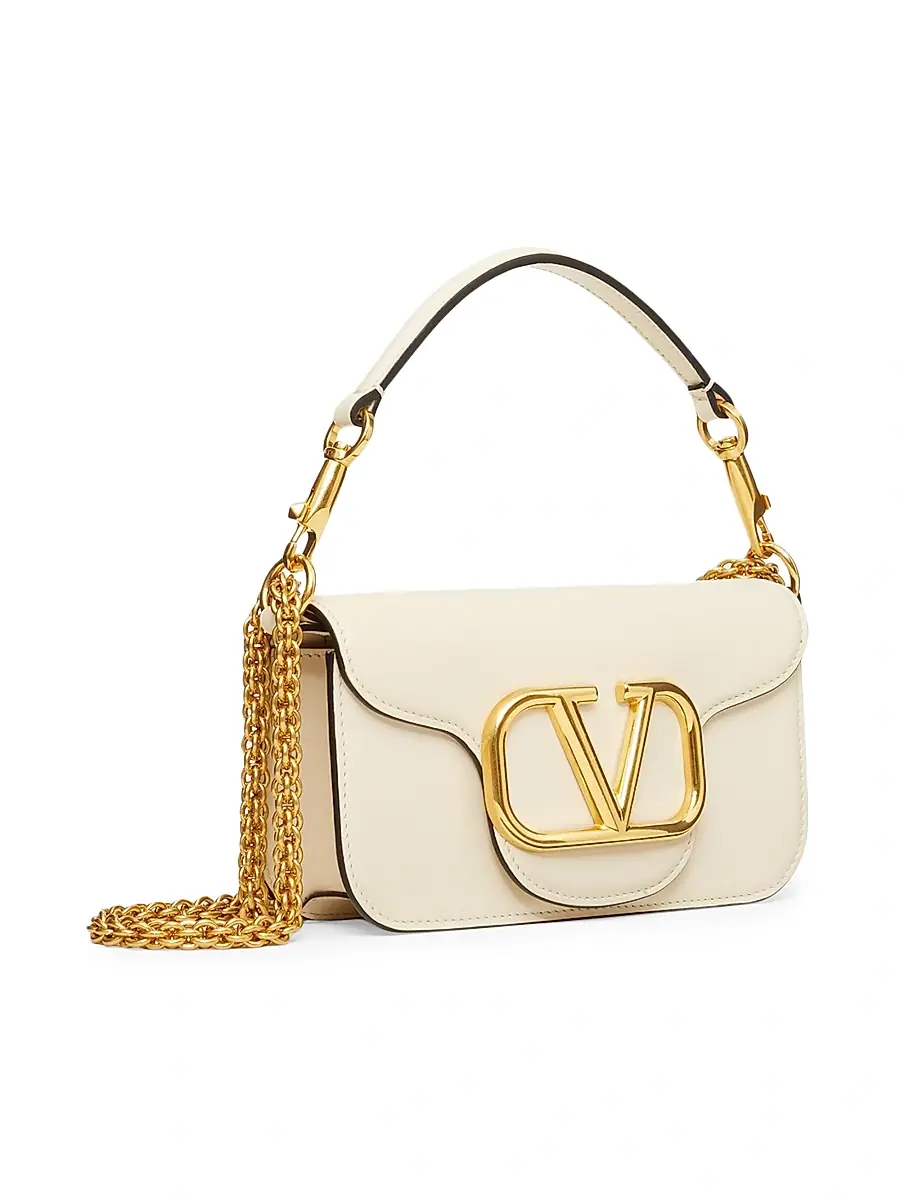 Valentino Women's Locò Small Shoulder Bag in Calfskin | Thumbnail 3