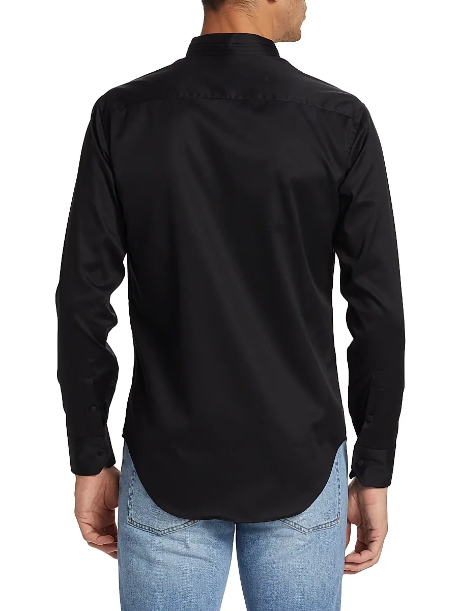 Emporio Armani Men's Ceremony Dress Shirt | Thumbnail 5 Emporio Armani Men's Ceremony Dress Shirt | Thumbnail 5