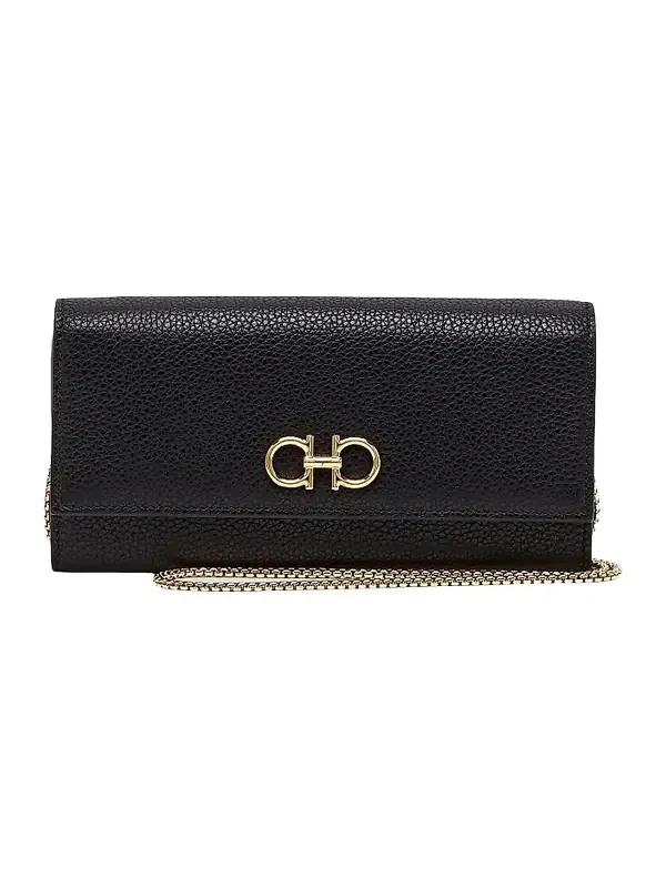 Women's Gancini Soft Wallet-on-Chain Women's Gancini Soft Wallet-on-Chain