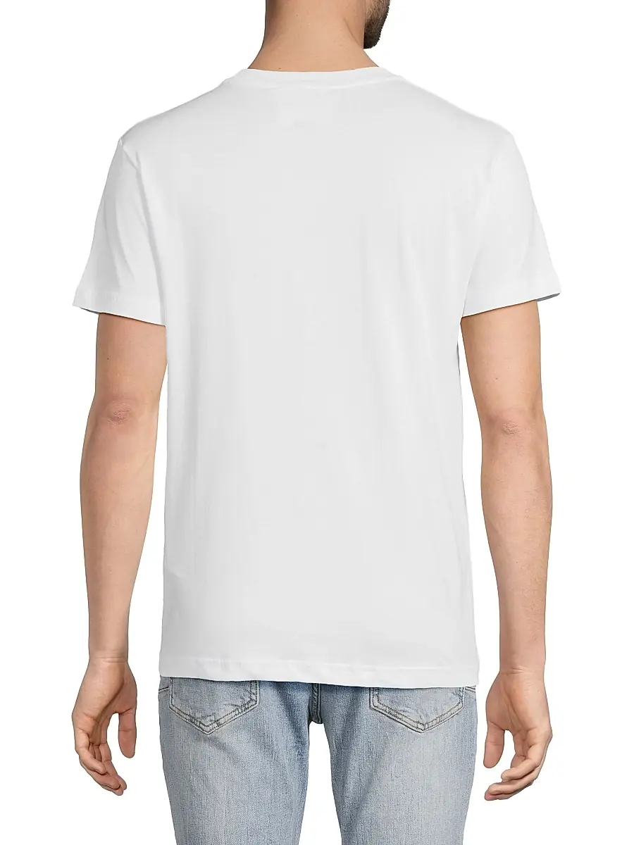 Versace Jeans Couture Men's Logo Cotton T-Shirt | Thumbnail 5