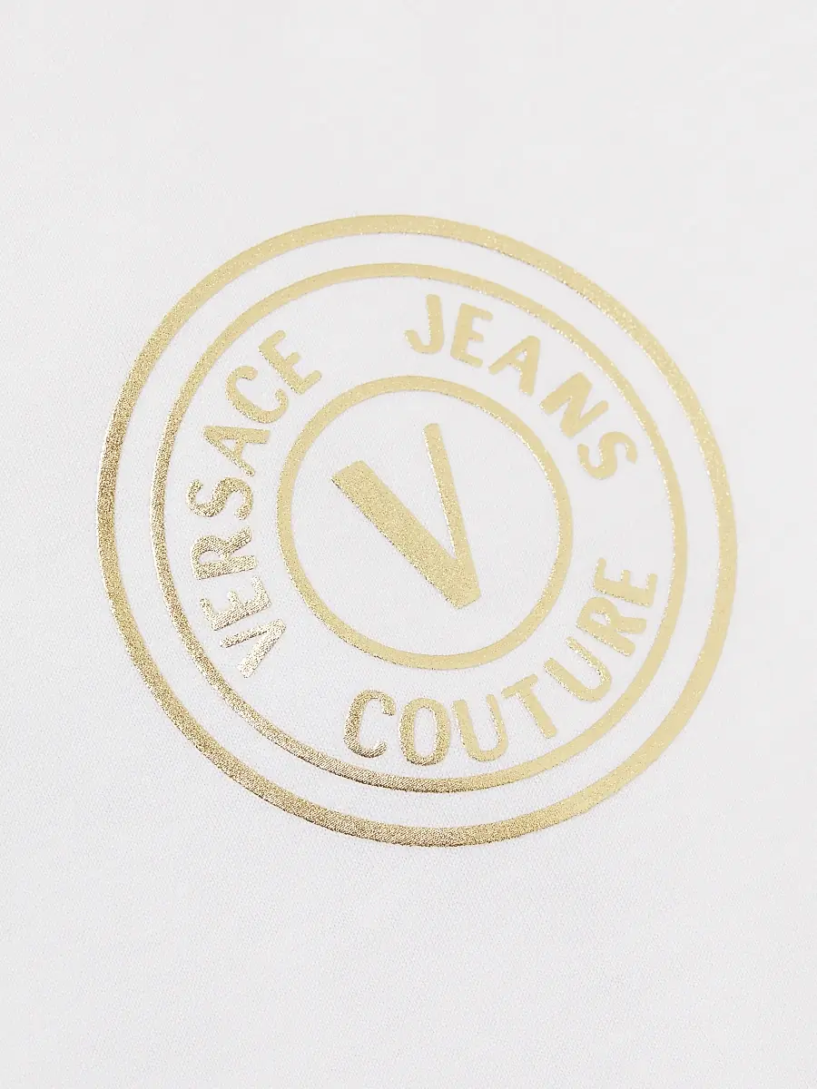 Versace Jeans Couture Men's Logo Cotton T-Shirt | Thumbnail 6