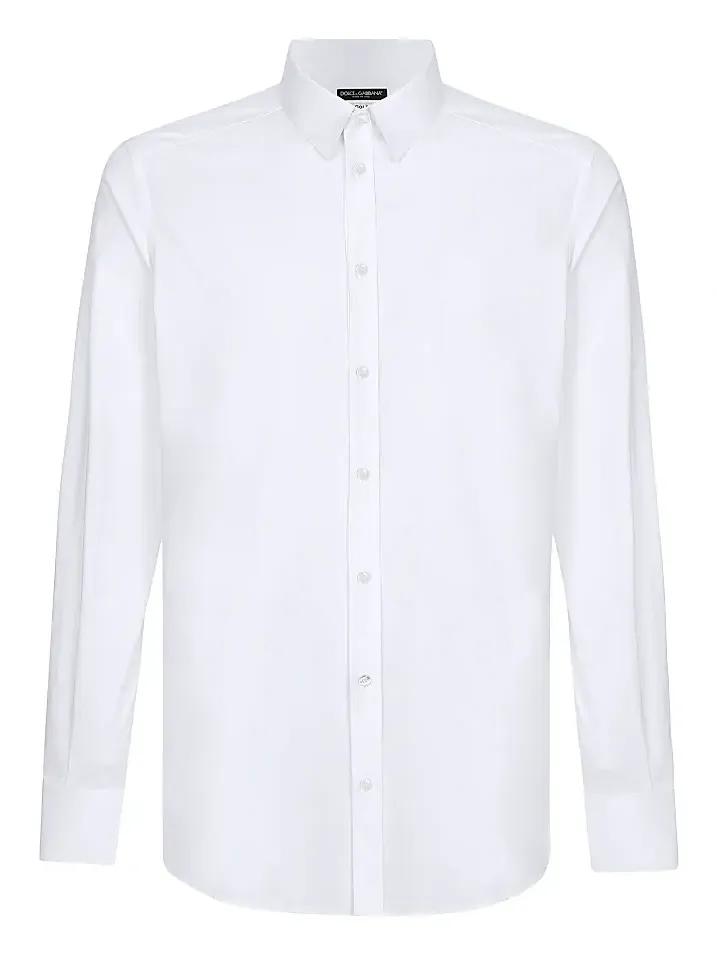 Men's Poplin Button-Front Shirt Men's Poplin Button-Front Shirt