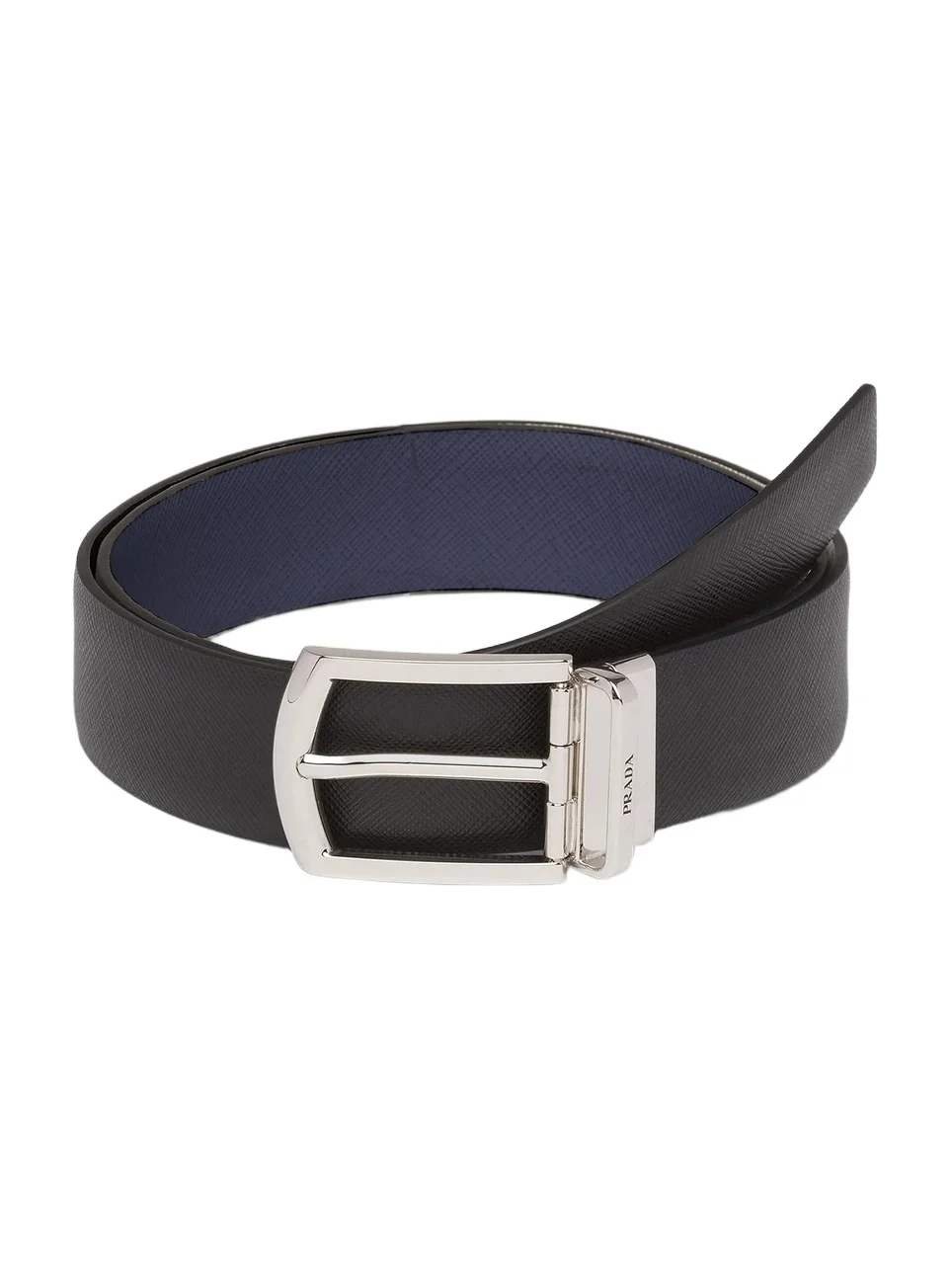 Men's Reversible Saffiano Leather Belt Men's Reversible Saffiano Leather Belt