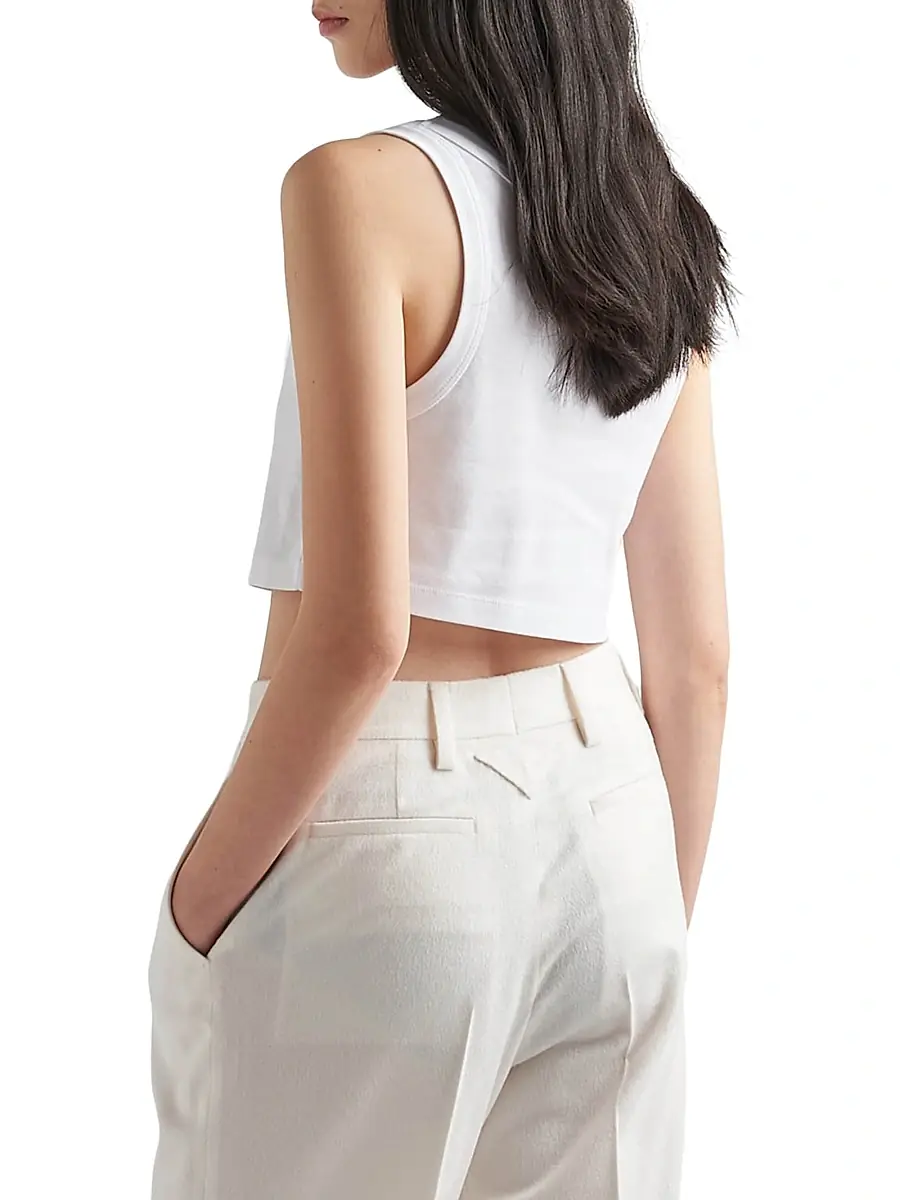 Prada Women's Jersey Top | Thumbnail 5 Prada Women's Jersey Top | Thumbnail 5