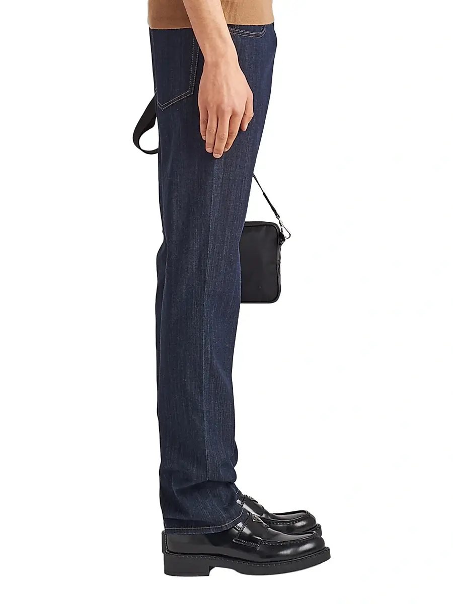 Prada Men's Five-Pocket Stretch-Denim Jeans | Thumbnail 3 Prada Men's Five-Pocket Stretch-Denim Jeans | Thumbnail 3
