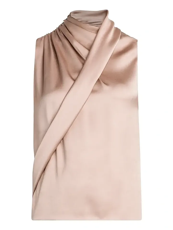 Women's Silk Sleeveless Top Women's Silk Sleeveless Top
