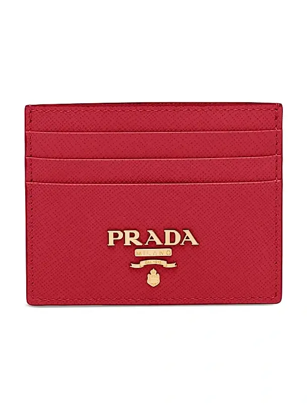 Women's Saffiano Leather Card Holder Women's Saffiano Leather Card Holder
