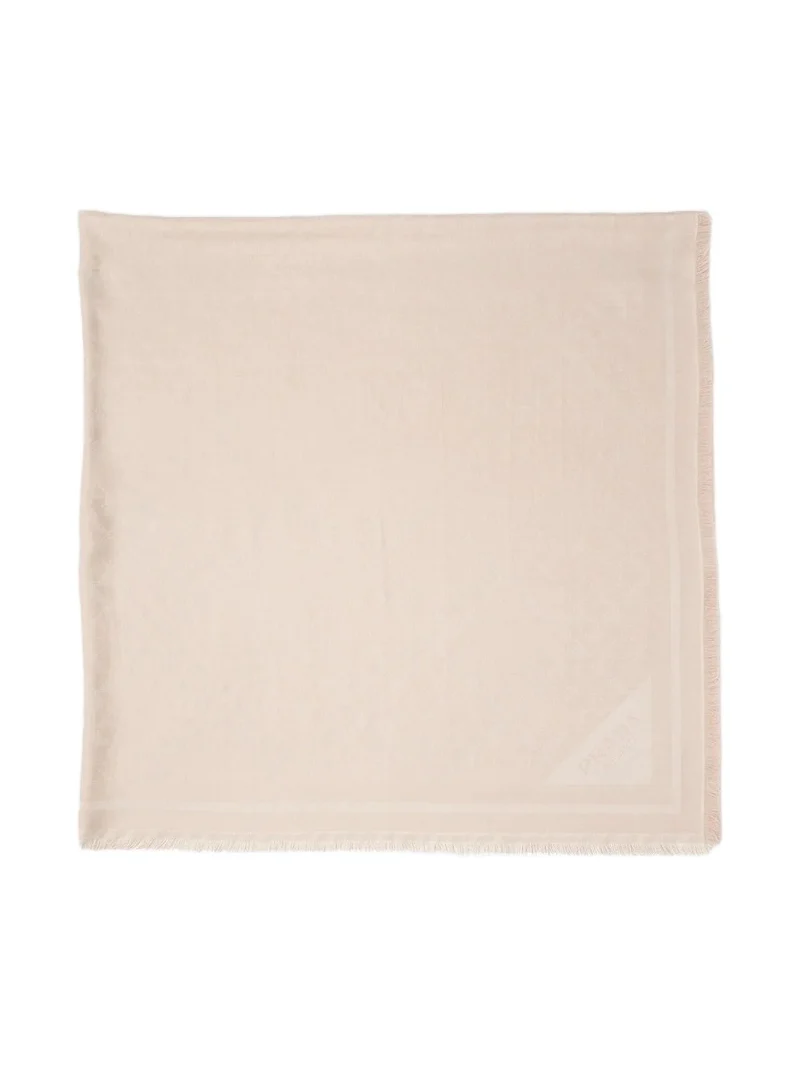 Women's Symbole Silk and Wool Jacquard Shawl Women's Symbole Silk and Wool Jacquard Shawl