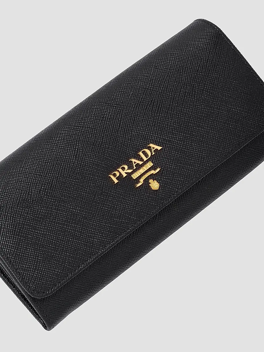Prada Women's Large Saffiano Leather Wallet | Thumbnail 5 Prada Women's Large Saffiano Leather Wallet | Thumbnail 5