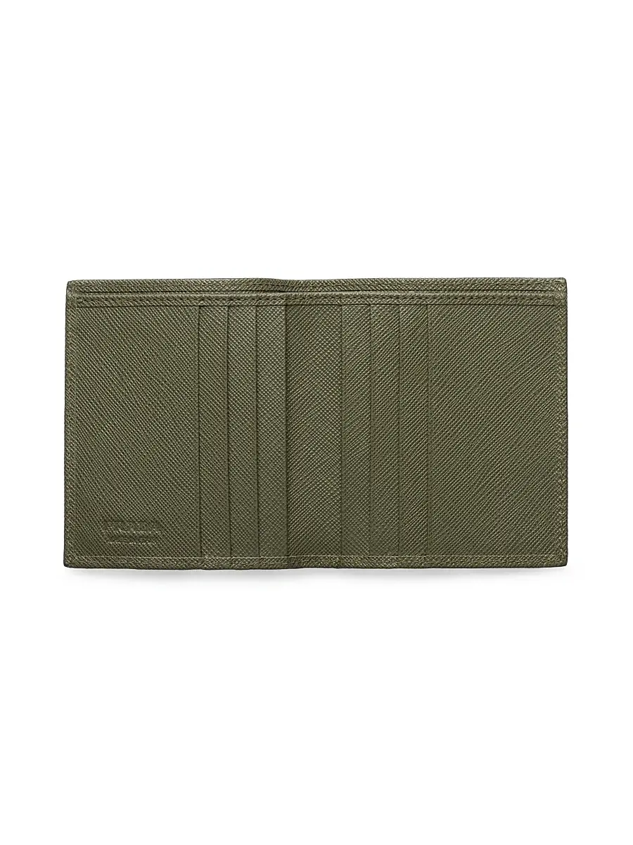 Prada Men's Saffiano Leather Wallet | Thumbnail 3 Prada Men's Saffiano Leather Wallet | Thumbnail 3