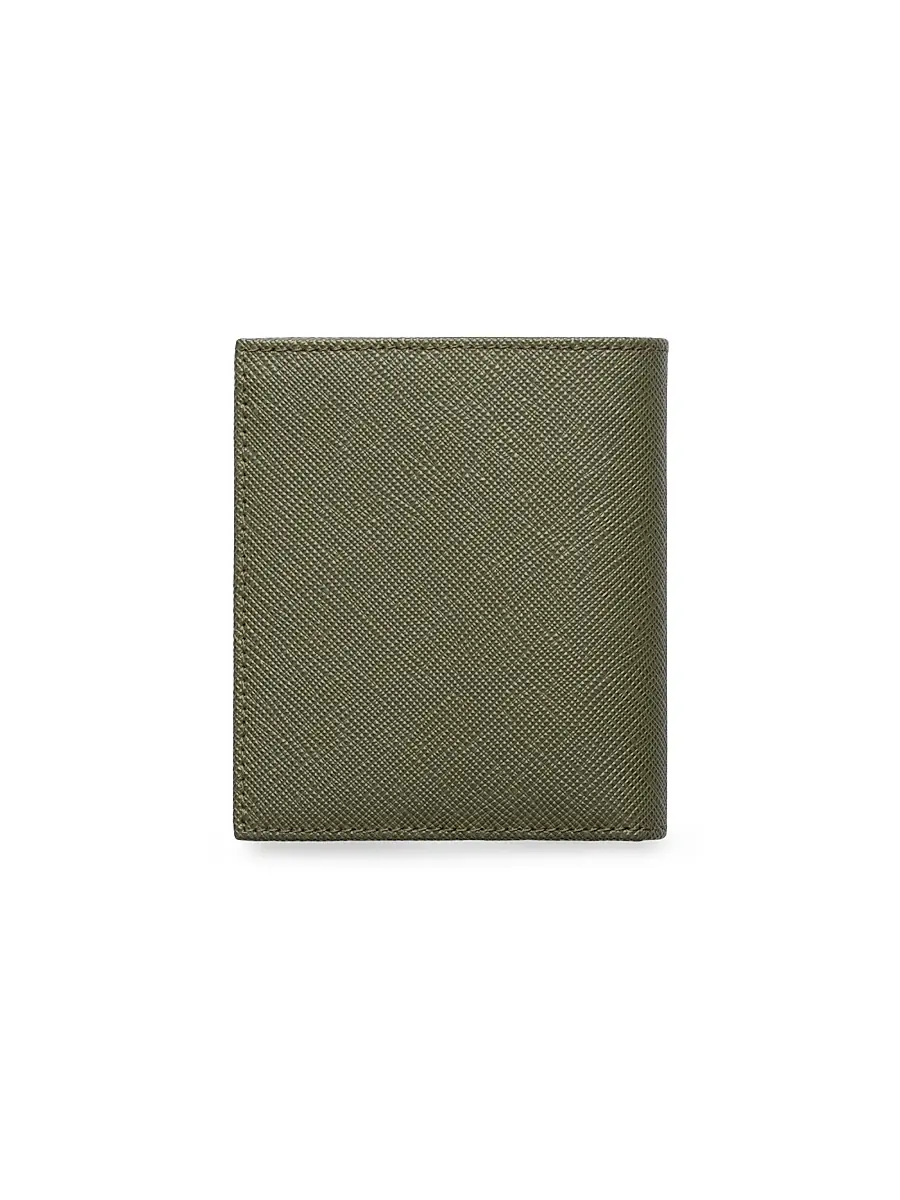 Prada Men's Saffiano Leather Wallet | Thumbnail 4 Prada Men's Saffiano Leather Wallet | Thumbnail 4