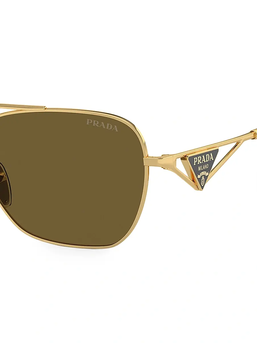 Prada Women's 59MM Navigator Sunglasses | Thumbnail 3 Prada Women's 59MM Navigator Sunglasses | Thumbnail 3