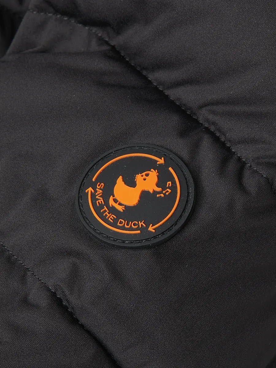 Save the Duck Women's Dorothy Quilted Long Coat - Black | Thumbnail 6 Save the Duck Women's Dorothy Quilted Long Coat - Black | Thumbnail 6