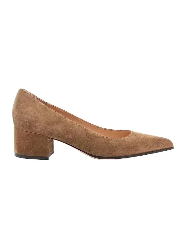 Women's Piper 45MM Suede Block Heel Pumps Women's Piper 45MM Suede Block Heel Pumps