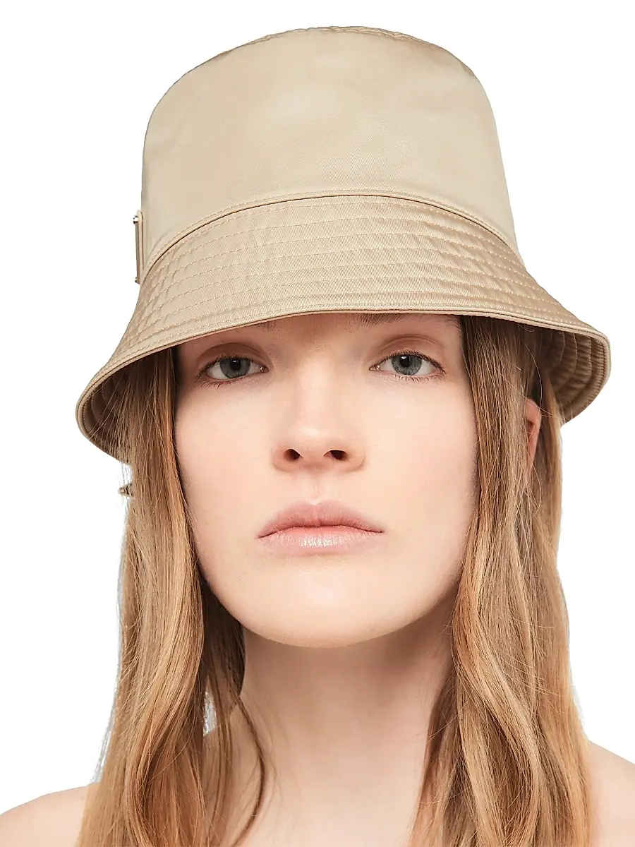 Prada Women's Re-Nylon Bucket Hat | Thumbnail 2 Prada Women's Re-Nylon Bucket Hat | Thumbnail 2