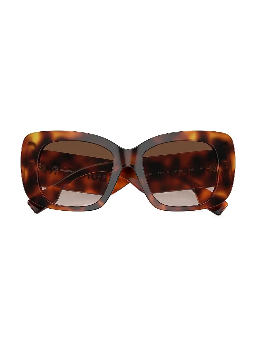 Burberry Women's 58MM Square Sunglasses - Light Havana | Thumbnail 6