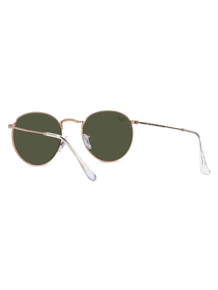 Ray-Ban Women's RB3447 50MM Round Sunglasses - Rose Gold | Thumbnail 4 Ray-Ban Women's RB3447 50MM Round Sunglasses - Rose Gold | Thumbnail 4