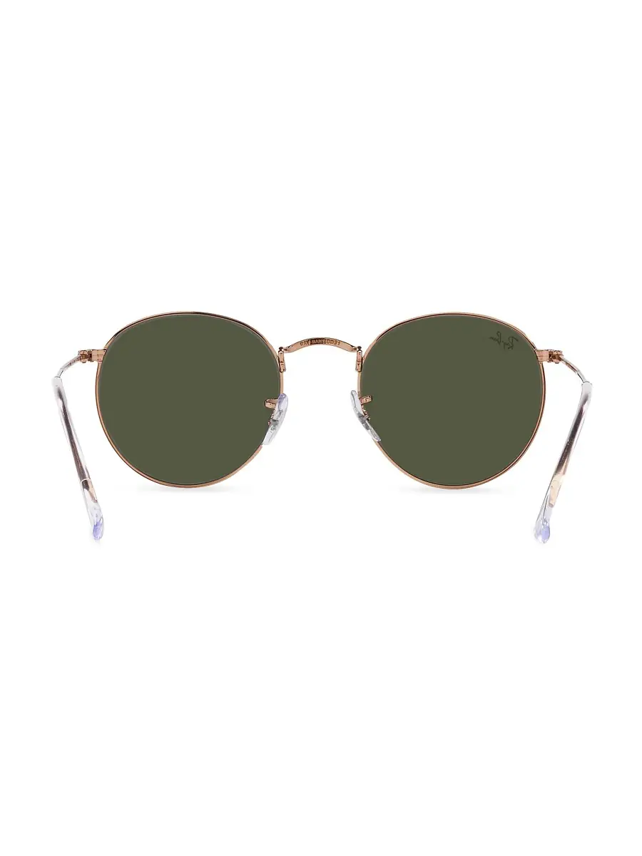 Ray-Ban Women's RB3447 50MM Round Sunglasses - Rose Gold | Thumbnail 5 Ray-Ban Women's RB3447 50MM Round Sunglasses - Rose Gold | Thumbnail 5