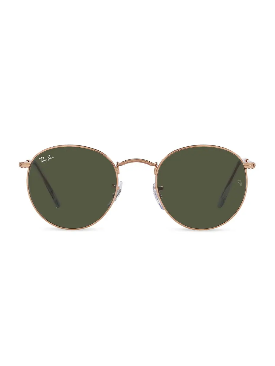 Ray-Ban Women's RB3447 50MM Round Sunglasses - Rose Gold | Thumbnail 6 Ray-Ban Women's RB3447 50MM Round Sunglasses - Rose Gold | Thumbnail 6