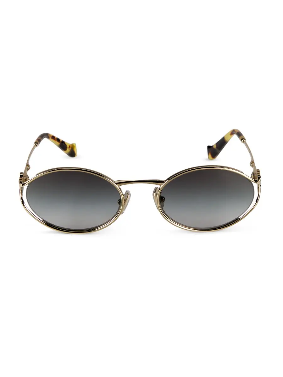 Women's 54MM Metal Round Sunglasses Women's 54MM Metal Round Sunglasses