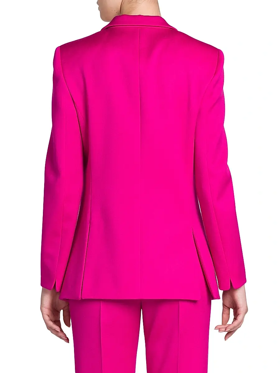 Giorgio Armani Women's Wool Tuxedo Blazer | Thumbnail 5 Giorgio Armani Women's Wool Tuxedo Blazer | Thumbnail 5
