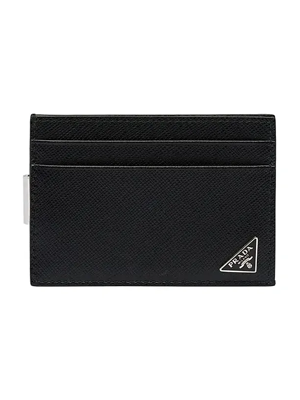 Men's Saffiano Leather Card Holder