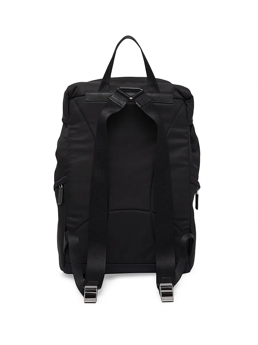 Prada Women's Re-Nylon Backpack - Black | Thumbnail 3 Prada Women's Re-Nylon Backpack - Black | Thumbnail 3