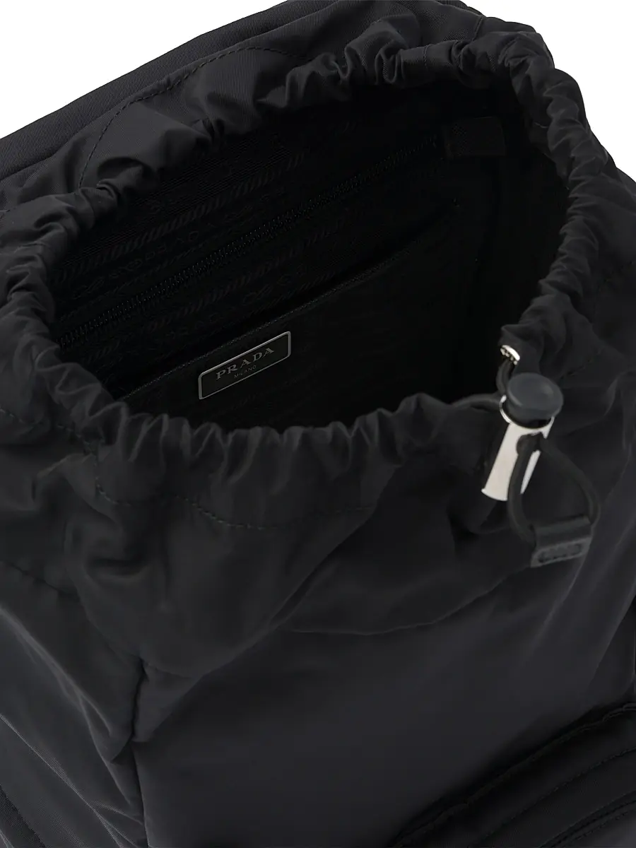 Prada Women's Re-Nylon Backpack - Black | Thumbnail 4 Prada Women's Re-Nylon Backpack - Black | Thumbnail 4