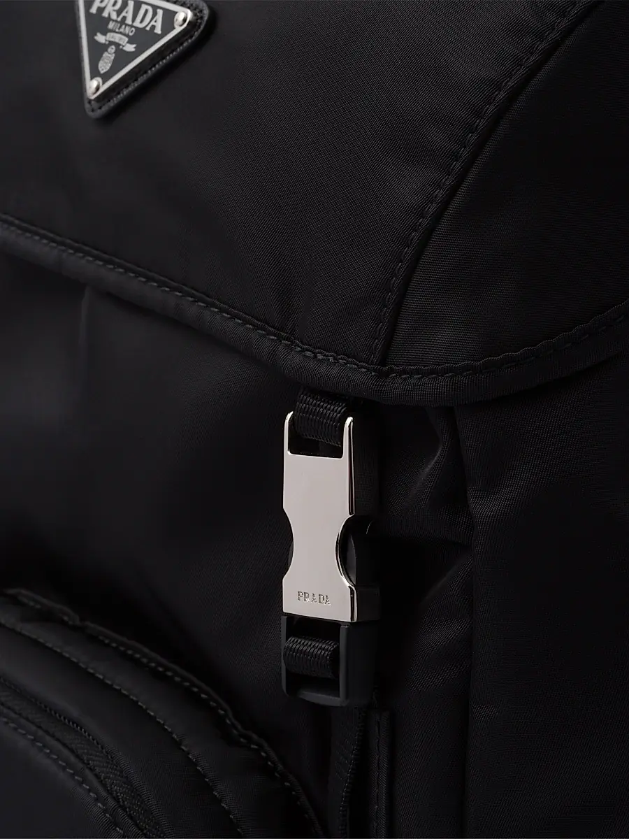 Prada Women's Re-Nylon Backpack - Black | Thumbnail 5 Prada Women's Re-Nylon Backpack - Black | Thumbnail 5