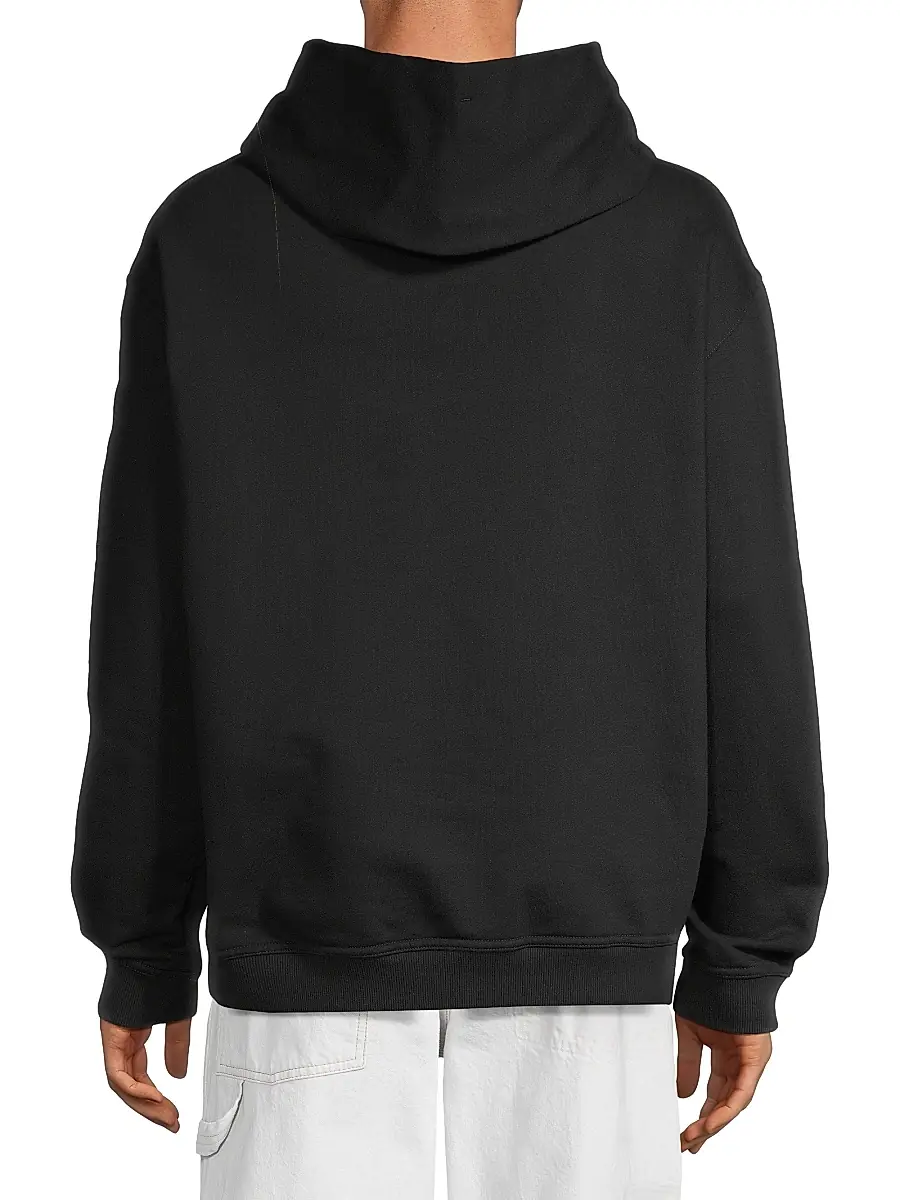 Maison Margiela Men's Reversed Logo Hoodie | Thumbnail 5
