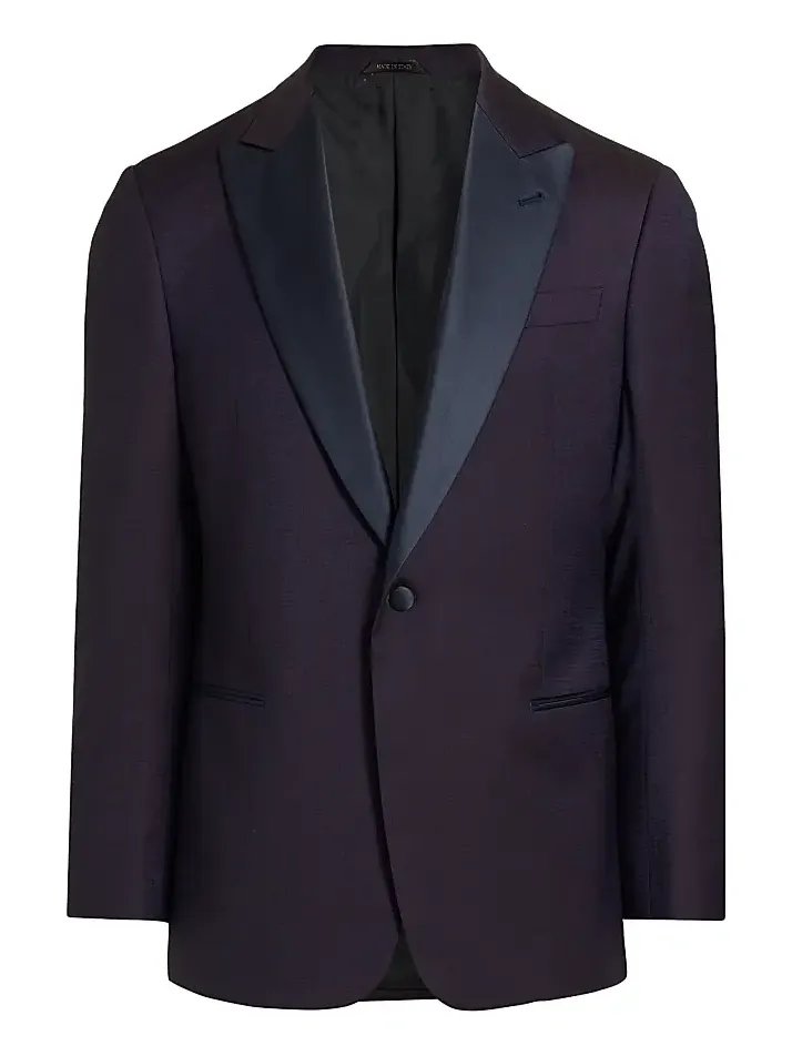 Giorgio Armani Men's Wool One-Button Dinner Jacket
