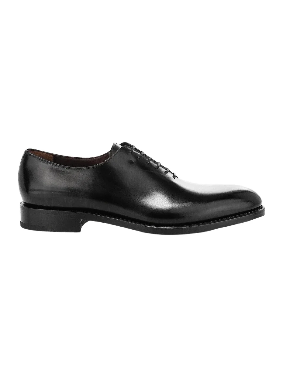 Ferragamo Men's Angiolo Lace-Up Leather Dress Shoes