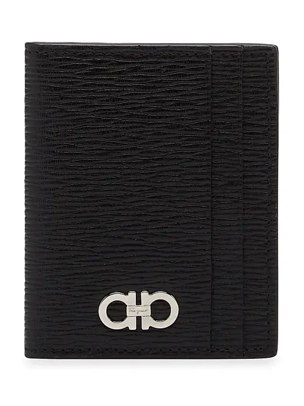 Men's Revival Gancini Logo Card Case