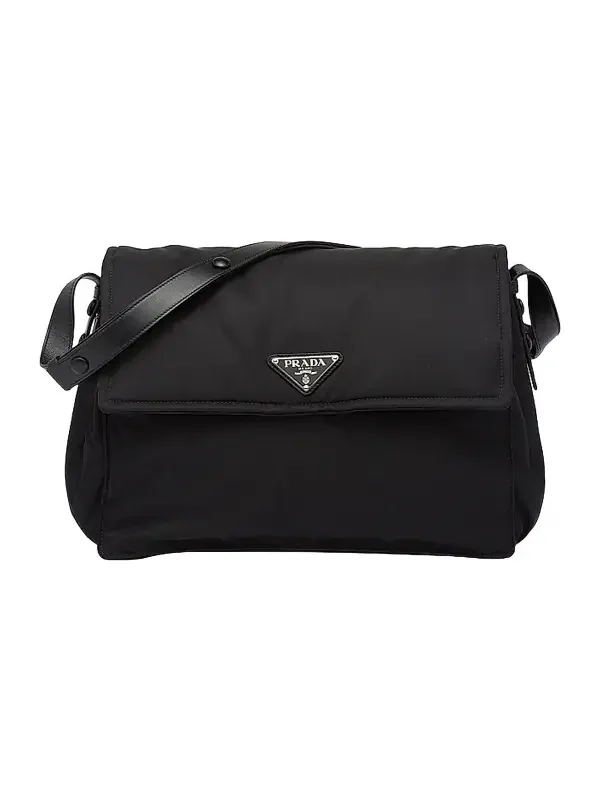Women's Re-Nylon Large Padded Crossbody Bag