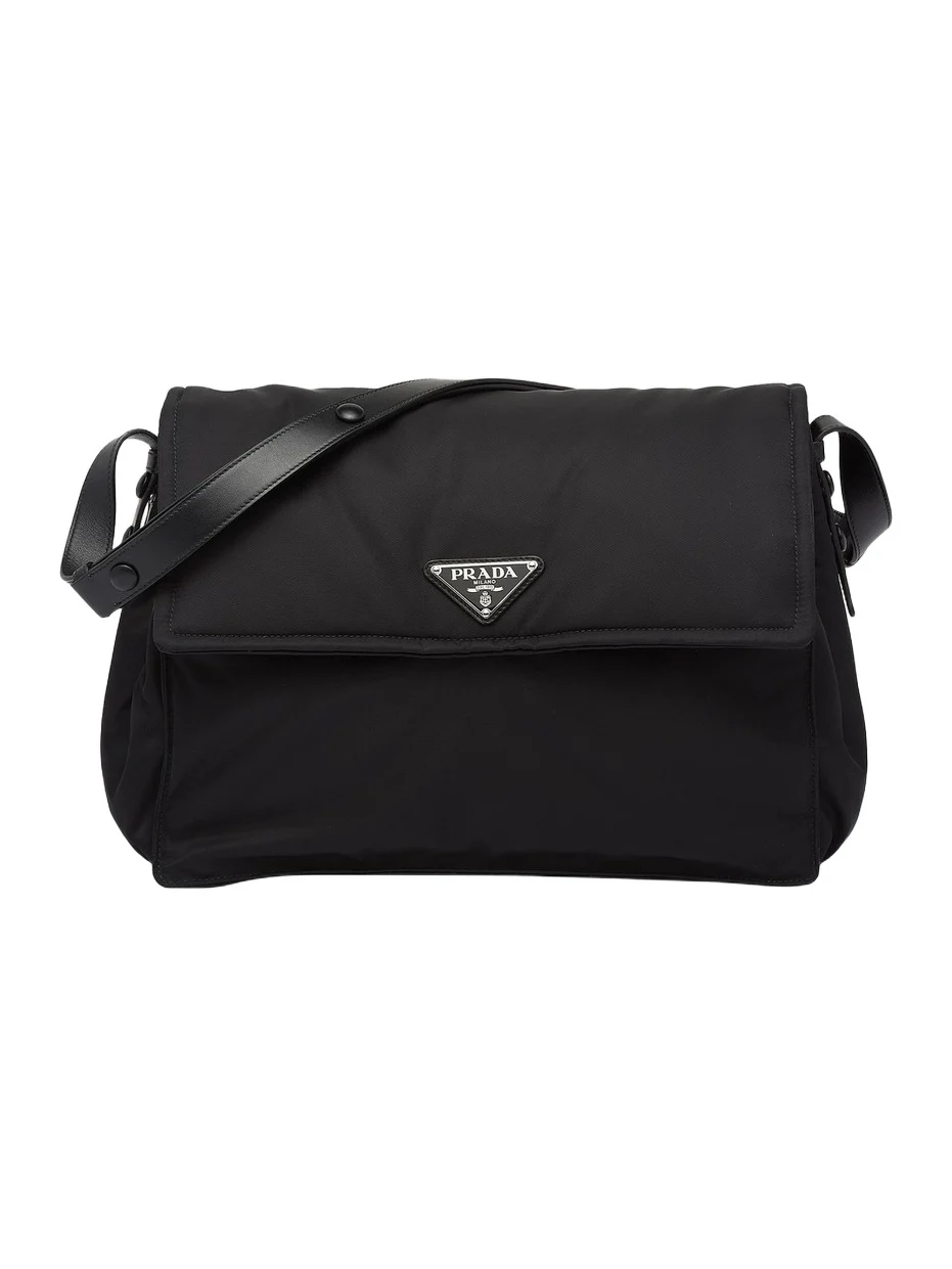 Women's Re-Nylon Large Padded Crossbody Bag