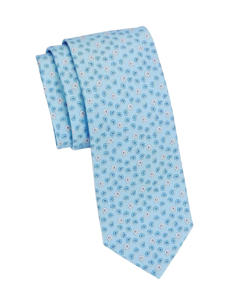 Men's Vaniglia Silk Doughnut Tie