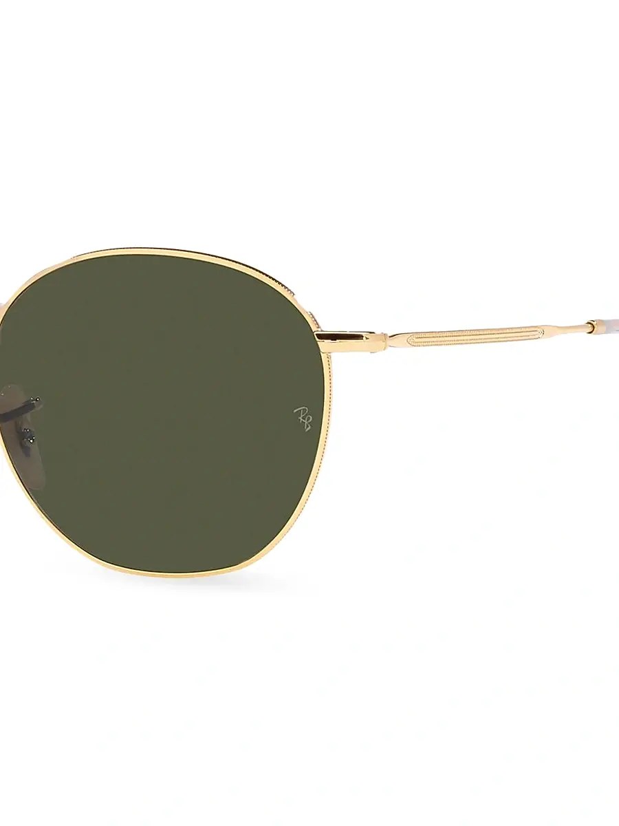 Ray-Ban Women's Round Metal Sunglasses - Gold | Thumbnail 3 Ray-Ban Women's Round Metal Sunglasses - Gold | Thumbnail 3