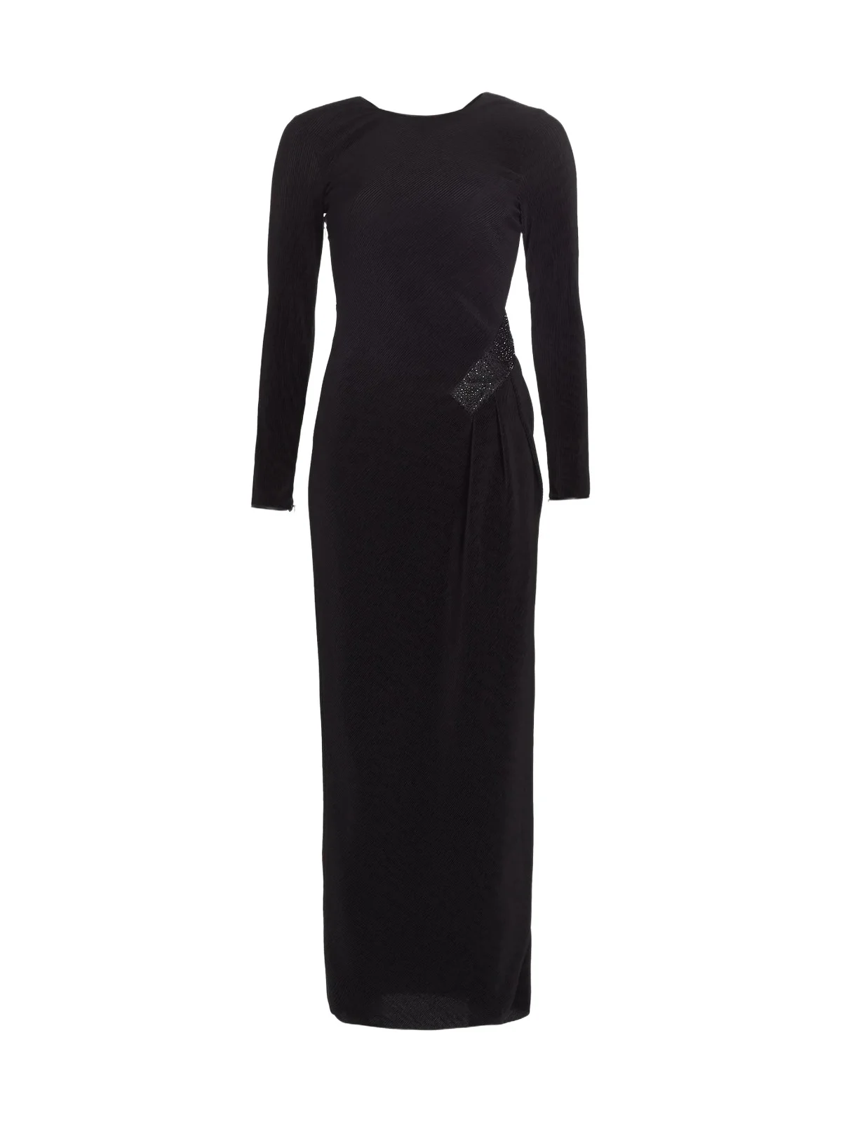 Women's Embellished Pleated Jersey Gown Women's Embellished Pleated Jersey Gown