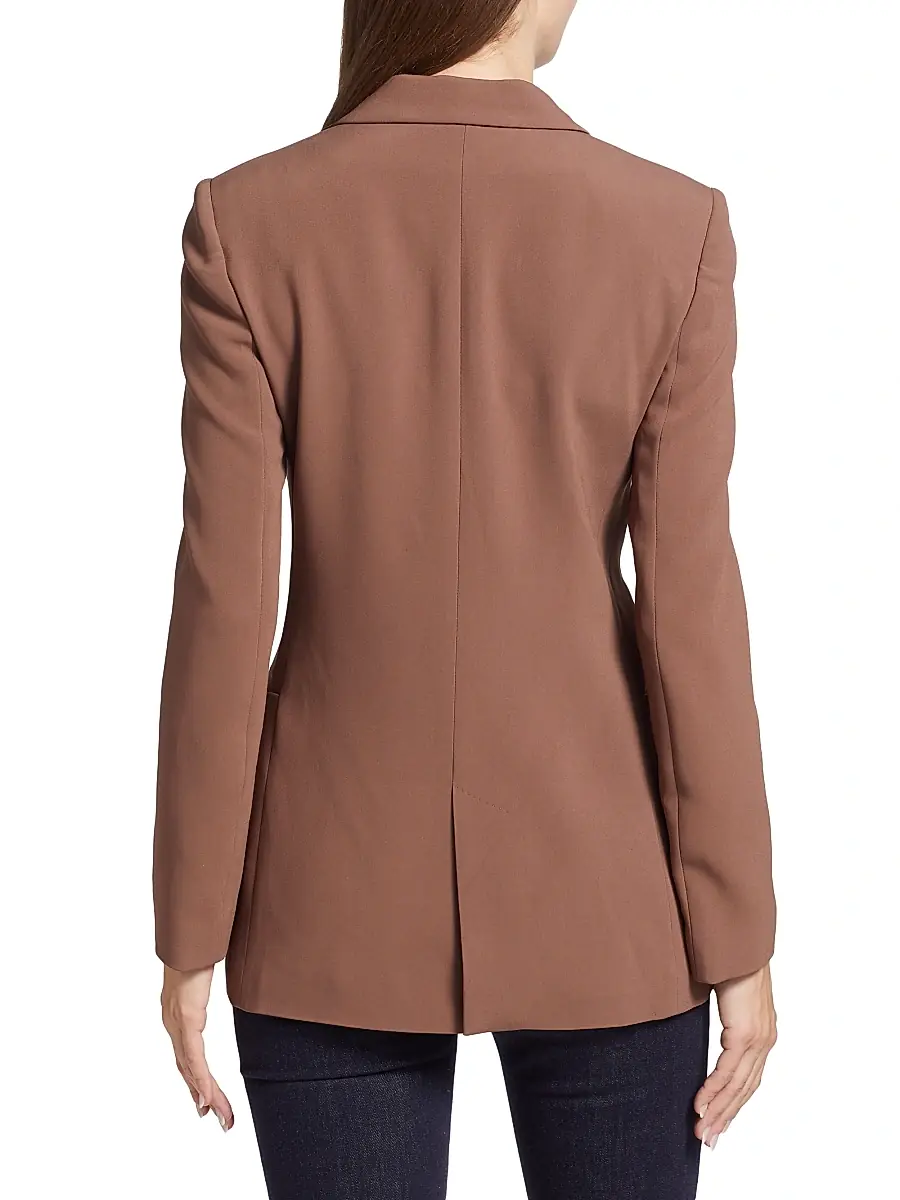 Giorgio Armani Women's Double-Breasted Cady Jacket | Thumbnail 5 Giorgio Armani Women's Double-Breasted Cady Jacket | Thumbnail 5