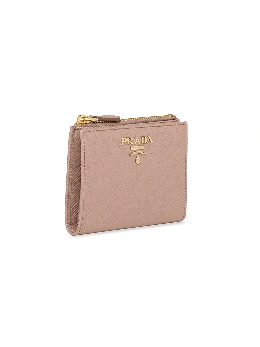 Prada Women's Saffiano Leather Wallet - Pink | Thumbnail 2