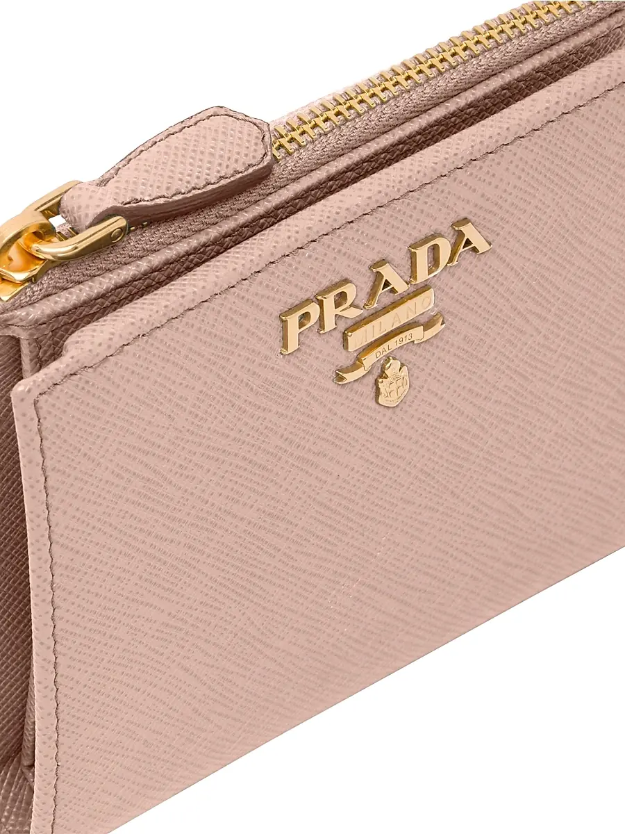 Prada Women's Saffiano Leather Wallet - Pink | Thumbnail 5
